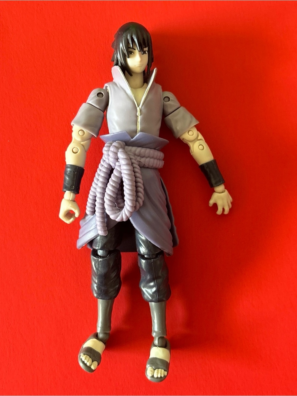 Naruto Shippuden Sasuke Uchiha He Who Bears All Hatred Action Figure Loose